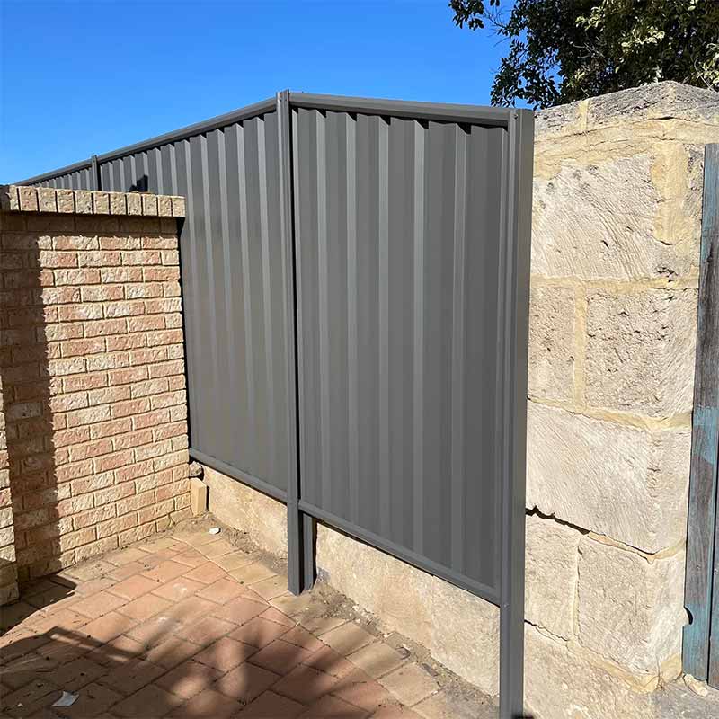 Colorbond and Steel Fence Painting