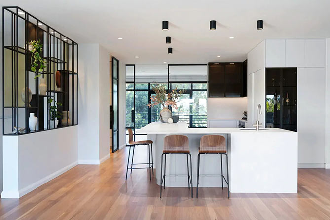 Interior Painting Kitchen and Laundry Cabinetry