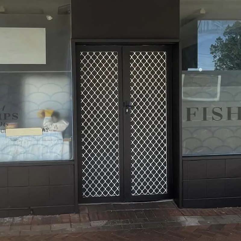 Security Door and Screen Door Spray Painting